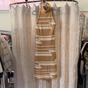 Ralph Lauren Halterneck knitted dress